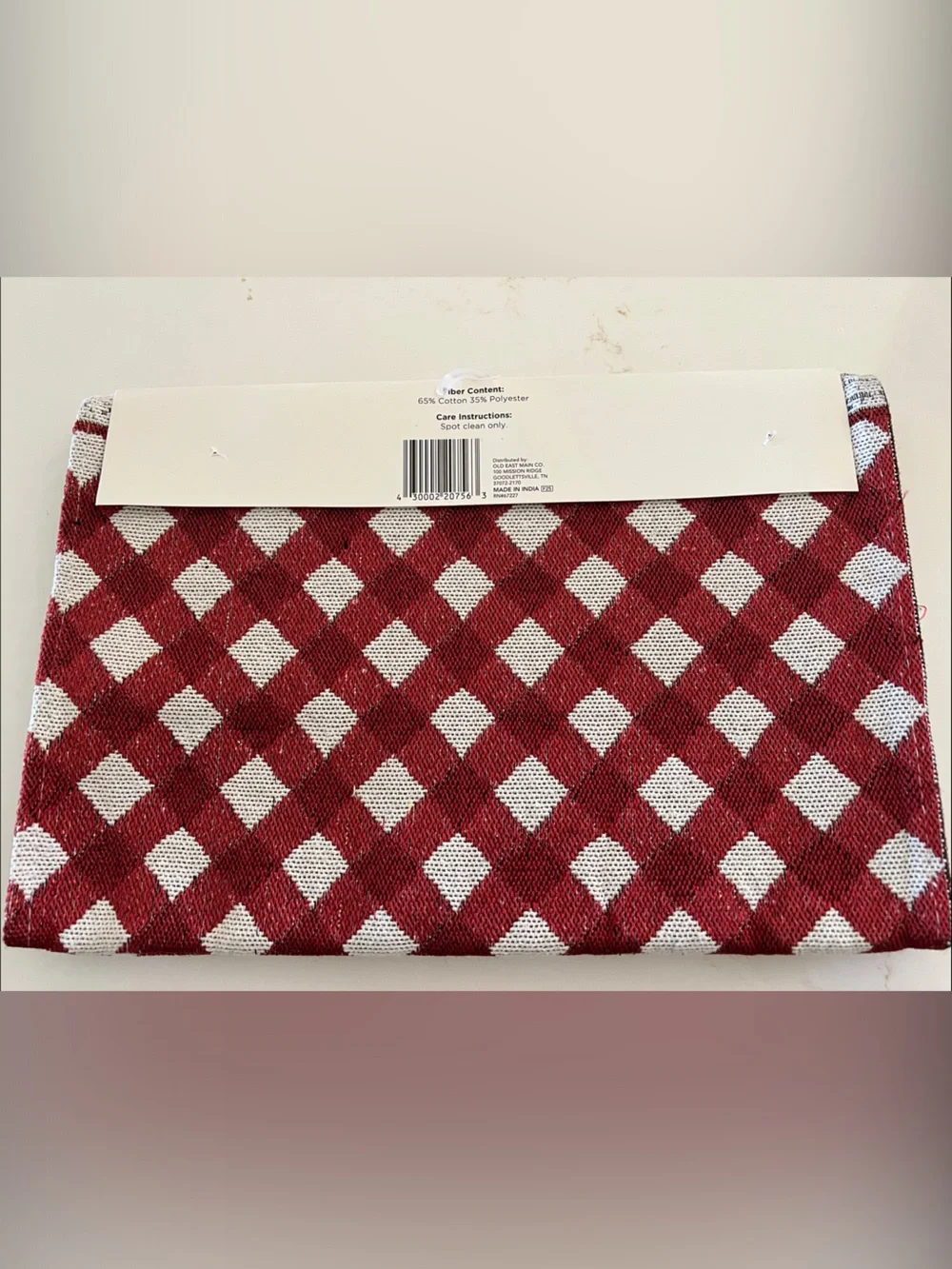 Tapestry Runner - Red Vintage Truck Fall Design